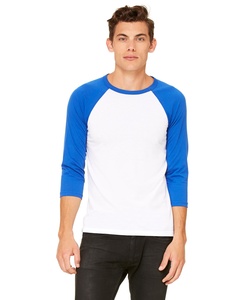 เสื้อยืดเบสบอลสำหรับทั้งชายและหญิงเสื้อยืด3/4เล่นเบสบอลผ้าโพลีเอสเตอร์เนื้อนุ่มระบายอากาศได้ดีสำหรับใส่วิ่งฝึกกีฬา - Product Image 1