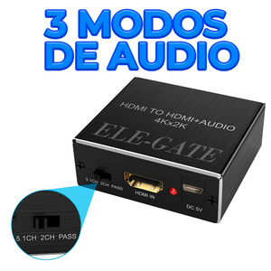 Splitter e Convertitore Audio HDMI 4K con Estensione in Fibra Ottica da 60 Metri - Product Image 3