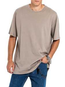 Camisetas de gran tamaño con diseño de rayas verticales Ropa activa de buena calidad para camiseta de gran tamaño unisex - Product Image 4