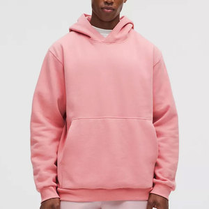 Venta al por mayor de ropa lisa en blanco 350 gramos de gran tamaño pulóver hombres peso pesado Sudadera con capucha de gran tamaño (bolsillo lateral) pulóver sudaderas con capucha - Product Image 4