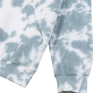 Sweats à capuche de haute qualité pour hommes mode cravate teinture impression sweat à capuche pour hommes avec poche décontracté entraînement pull à capuche - Product Image 5