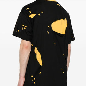 New Custom Made <b>High</b> Quality Distress 2024 T Shirt Wholesale Low Price Distress <b>Tshirts</b> for Men - Product Image 2