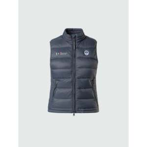 Gilet Imbottito Invernale Antivento con Cappuccio per Donne, Lunghezza Lunga, Taglie Grandi, Stile Casual, Grigio Scuro - Product Image 6