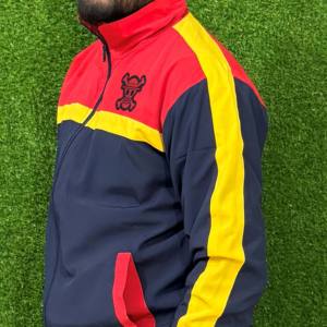 Ensemble coupe-vent d'hiver 100% en coton pour hommes-Survêtement d'entraînement léger et respirant avec design 2-en-1 - Product Image 3