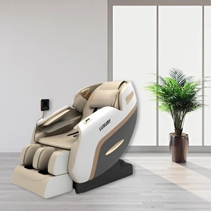 เก้าอี้4D นวดสำนักงานแบบ SL สไตล์โมเดิร์นเก้าอี้นวดหนัง PU แบบไร้แรงโน้มถ่วงทั้งตัวออกแบบได้ตามต้องการ - Product Image 4