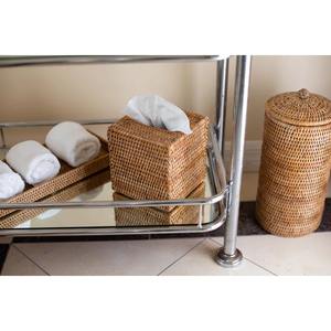Boîte à mouchoirs en rotin pour décorer la table à manger, boîte de rangement artisanale, écologique, naturelle, décoration intérieure et extérieure, vente en gros du Vietnam - Product Image 6