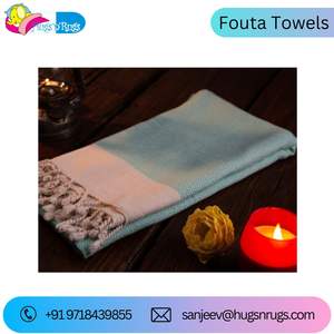 ผ้าขนหนูเช็ดหน้าผ้าฝ้าย100% แบบตุรกีสำหรับใช้ในชายหาด - Product Image 5