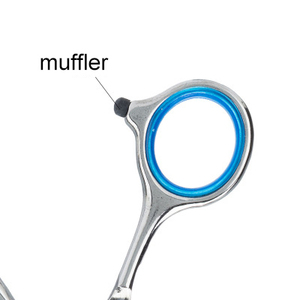 Ciseaux à cheveux en acier inoxydable de 4 pouces, mini ciseaux à ongles pour salon de coiffure, ciseaux amincissants pour barbier - Product Image 4