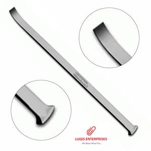 Osteotome pterigoidal incurvé Obwegeser, instrument chirurgical ORL, outil de coupe osseuse en acier inoxydable de qualité médicale - Product Image 4