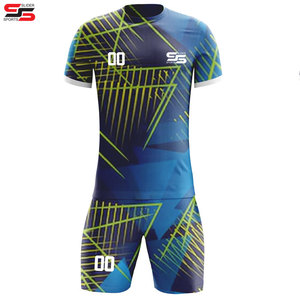 2025 último conjunto de camiseta de fútbol de alta calidad 100% poliéster Club ropa de equipo uniforme precio más bajo uniforme de fútbol - Product Image 1