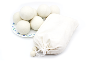 Boule de séchage en feutre faite à la main, best-seller 2023 - Boule de séchage en laine blanche faite à la main - Boule de séchage en laine faite à la main - Product Image 5