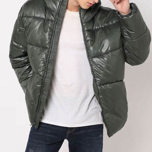 Collection Hiver Street Wear Veste bouffante pour hommes, poids lourd, coupe ajustée, taille plus disponible, différentes couleurs Veste bulle pour hommes - Product Image 1