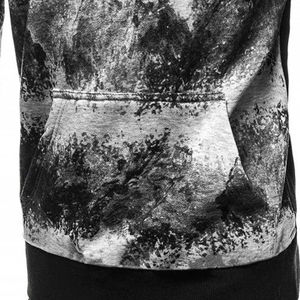 Alta calidad 30% algodón 70% poliéster adolescentes suéter personalizado sublimación DTG sudaderas con capucha básicas algodón mezclado con capucha - Product Image 4