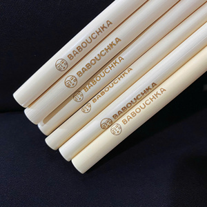 หลอดไม้ไผ่แบบใช้แล้วทิ้งสำหรับดื่มน้ำเย็นแบบย่อยสลายได้ยาว20ซม. จากเวียดนาม Eco2go - Product Image 2