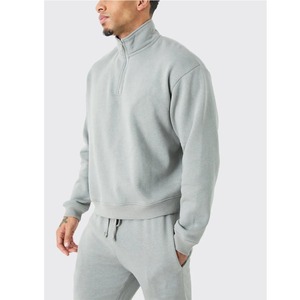 OEM/ODM Hombres 100% Algodón Calidad Premium Casual Peso Pesado Chándal Ropa de Invierno Con Capucha de Gran Tamaño Logotipo Personalizado Diseño Liso - Product Image 3