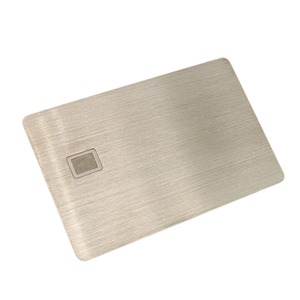 Carte de crédit en métal Gravure laser Cartes en acier inoxydable et laiton pour cadeau de bricolage <span class=keywords><strong>client</strong></span> - Product Image 2