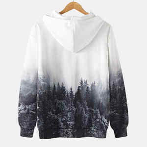 Vêtements décontractés pour femmes Sweats à capuche avec sublimation haute qualité anti-rides entièrement personnalisés Sweats à capuche avec sublimation légère - Product Image 2