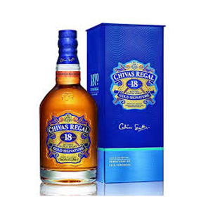 Chivas Regal 18 ans Gold Signature Whisky, bouteilles de 1 litre, coffrets de 6, avec 85 notes de saveur pour les amateurs de whisky exigeants - Product Image 3