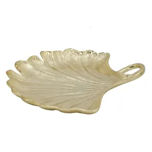 Modern Handmade Metal Tray for Table Accent Use Premium Display Tabletop Vase <b>Snooze</b>/Acoustic Control Functions Christmas Zahid - Product Image 4