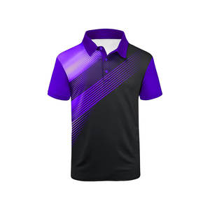 Camiseta de manga corta de alta calidad para hombre, Polo sencillo informal de secado rápido con logotipo personalizado de Golf, polos sencillos para hombre al por mayor - Product Image 3