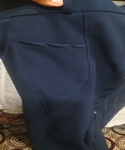 Wholesale Equestrian Clothing Women Breeches Full Seat High Quality Horse Riding <b>Legging</b> Mobile Pocket Riding House Kanpur - Product Image 3