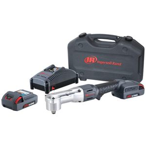 Clé à chocs angulaire sans fil 21V, couple de 180 Ft-lb, kit 2 batteries, électrique portable, pour usage industriel et bricolage, avec retenue d'anneau de friction en ligne - Product Image 6