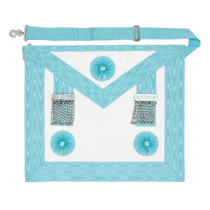 Delantales de Cuero con Bolsillos para Rituales Masónicos, Bordados, Precio al por Mayor - Product Image 4