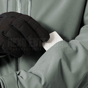 แจ็กเก็ตกันลมสำหรับผู้ชายแจ็กเก็ตกันลมผ้าไนล่อนโพลีเอสเตอร์ - Product Image 4