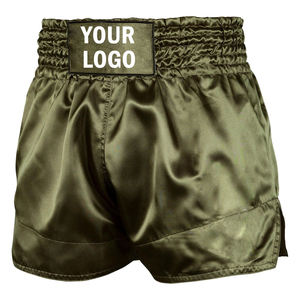 Pantalones cortos de Muay Thai de alto grado MMA Gym Boxing Kickboxing Shorts para hombres y mujeres de Dolanto Sports - Product Image 1