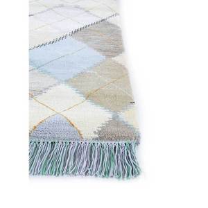 Alfombras Manchaha Les-1434 Anudadas a Mano de Lana y Seda de Bambú en Rosa y Morado para Uso Doméstico - Product Image 3
