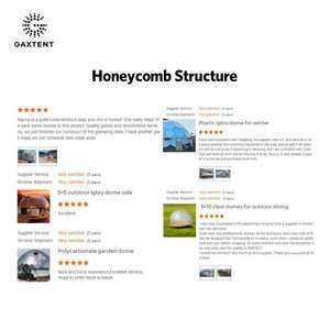 Polycarbonate Stargazing <strong>Dome</strong> <strong>Tent</strong> for Romantic Outdoor Suites - Product Image 6