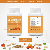 Comprimés et capsules d'extrait d'ashwagandha végétaliens KSM-66 extra-forts en gros à prix réduits pour marques privées