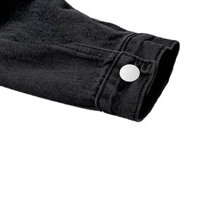 Veste en jean pour femmes de haute qualité décontracté nouveauté Jeans vestes avec bouton décoration en gros - Product Image 6