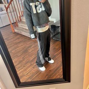 กางเกงไนลอนสำหรับผู้ชายแนวสตรีทแวร์ขากว้างสแปนเด็กซ์กันน้ำได้ - Product Image 5