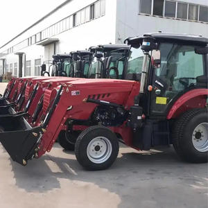 รถแทรกเตอร์อเนกประสงค์ขับเคลื่อน 4 ล้อ 4WD 40 แรงม้า 50 แรงม้า 60 แรงม้า 70 แรงม้า 90 แรงม้า 100 แรงม้า พร้อมที่ตักด้านหน้า สำหรับฟาร์มและสวน  มีอุปกรณ์เสริมให้เลือก - Product Image 4