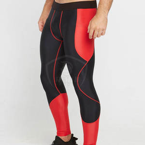 Pantalons de compression sur mesure avec votre propre logo, style longueur entière, disponible en différentes couleurs et tailles - Product Image 2