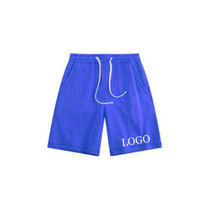2025 New Arrival <b>Men's</b> Casual Beach & Swimming <b>Shorts</b> Solid <b>Pattern</b> Custom Logo Anti-Wrinkle Cotton <b>Swim</b> Trunks DDP shipping - Product Image 1
