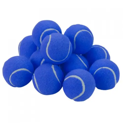 Premium Kwaliteit Tennisbal Groothandel Jumbo Cricket Tennisbal Blauwe Kleur Stuiterende Tennisballen