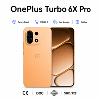 Smartphone OnePlus Turbo 6X Pro 5G original 2026, processeur Dimensity 7400, batterie Super 8000 mAh, charge rapide 80 W, NFC