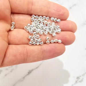 Perles en argent sterling 925 à la mode avec taille personnalisée pour la vente en gros - Product Image 5