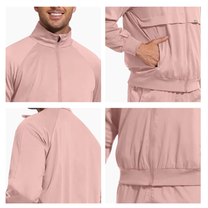 Conjuntos de fregado de enfermería con logotipo personalizado OEM tejido suave de alta calidad manga larga transpirable uso hospitalario al por mayor Unisex - Product Image 2