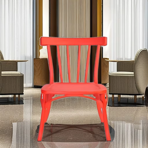 Chaise moderne et colorée en plastique pour enfants, salle à manger et siège de fête pour bébé, cuisine, parc, école, maternelle, intérieur et extérieur - Product Image 3