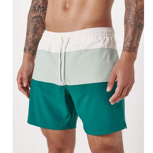 Pantalones cortos de hombre de moda de calle al por mayor sublimación gráfica personalizada OEM 100% pantalones cortos de malla de gimnasio de doble capa de poliéster para hombre - Product Image 6