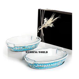 Ensemble de deux saladiers en bois de luxe, nacre, bol de service en gros, style classique, bol à salade élégant en gros - Product Image 4