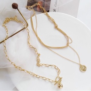 Europe and America <b>Ankh</b> Jewelry Lock Shape Keychain Sweater Chain - Product Image 2