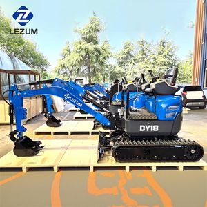 मुक्त शिपिंग लेज़म ऑर्चर्ड मल्टी-फंक्शनल 360 डिग्री रोटेशन मिनी खुदाई के लिए कुबोटा इंजन और रोटोटिल्ट के साथ 1.8 टन - Product Image 4