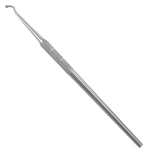 Poussoir à cuticules en acier inoxydable avec logo personnalisé - Product Image 1