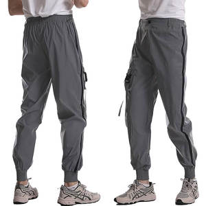 Men's Casual <b>Work</b> <b>Trousers</b> High <b>Waisted</b> Business Pants in Solid Color Lightweight for Office Wear - Product Image 2