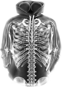 Sudadera con capucha de algodón 100% Unisex, sudadera informal de invierno con estampado de galaxia 3D, patrón sólido, bolsillos grandes, cuello con capucha para hombres - Product Image 3