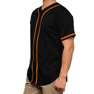 Camisetas de Béisbol Personalizadas de la Mejor Calidad, Hechas 100% de Poliéster, Diseño Nuevo, Precio Bajo, con Logotipo Personalizado - Product Image 5